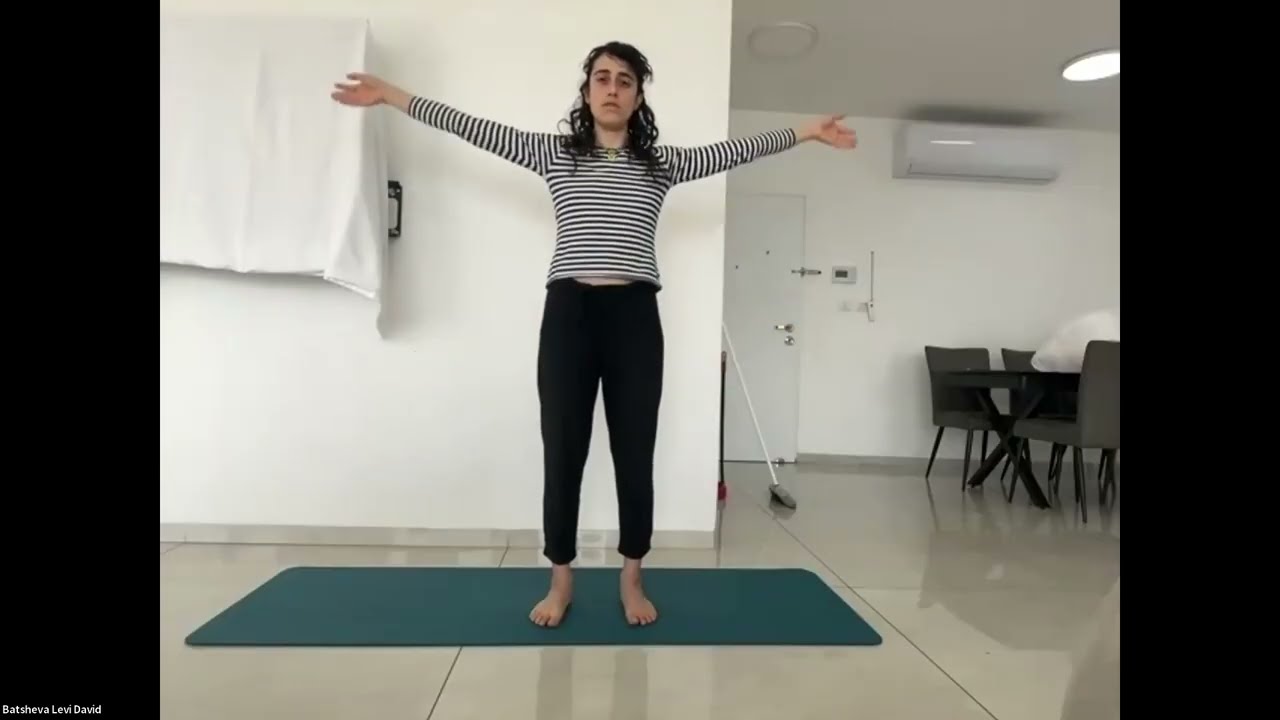 תרגול יוגה לגב, לבטן, לקרקוע ולהרפיה | 35 דקות